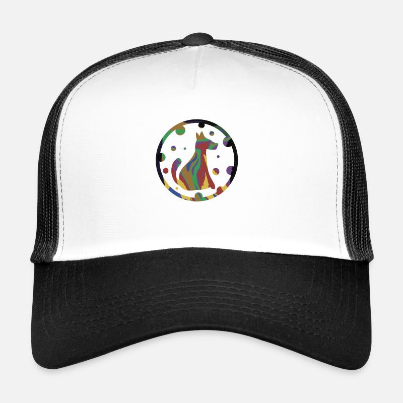 Farbe des Hundes Trucker Cap