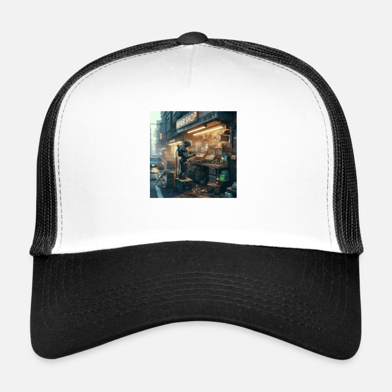 Futur atelier de réparation Casquette trucker 
