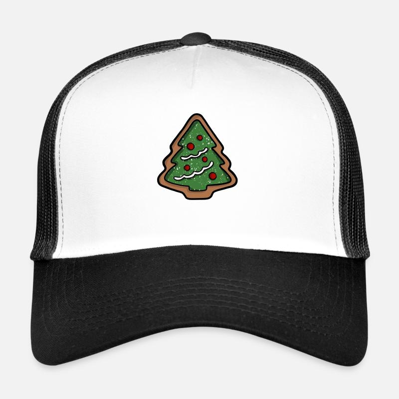Biscuit sapin de Noël Casquette trucker 