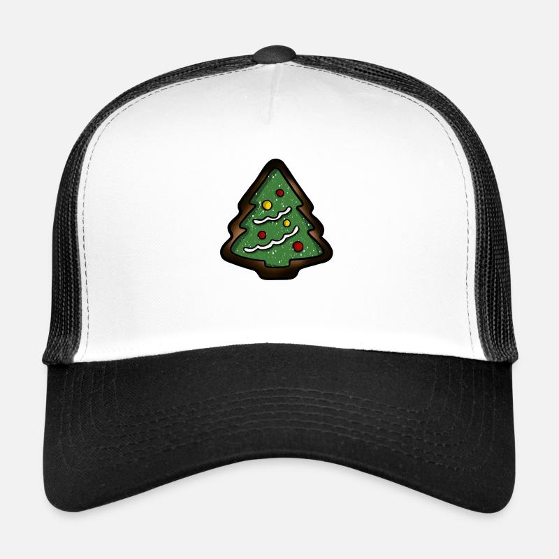Burnt Christmas Tree Cookies Trucker Cap
