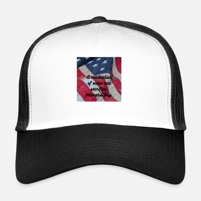 Vétérans, anciens combattant, armistice. Casquette trucker 