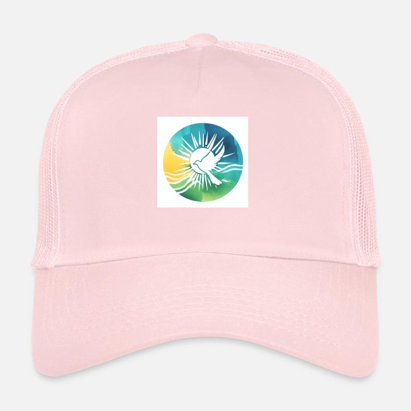 Colombe de la paix Casquette trucker 