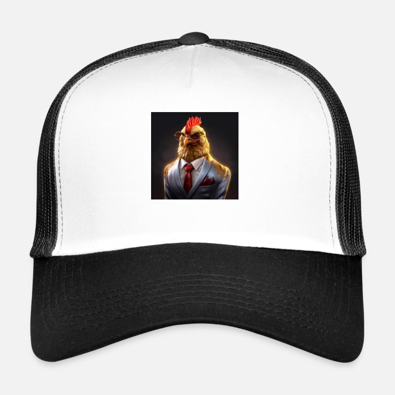 Feathery spy on duty Trucker Cap