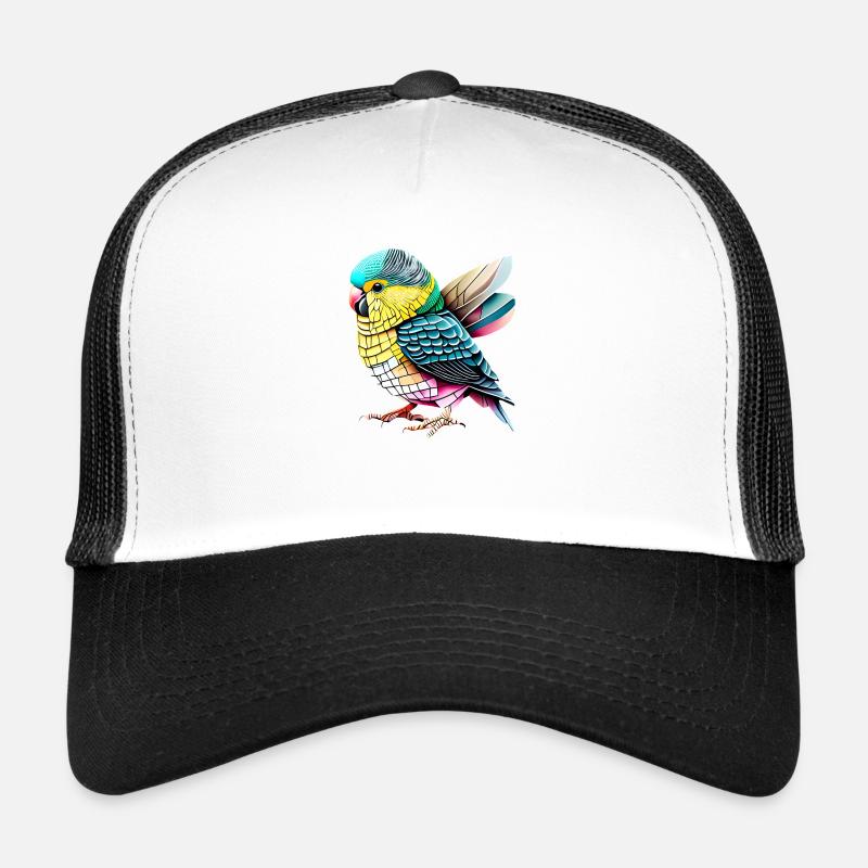 Perruche Oiseau Calopsitte Propriétaire d’oiseau Casquette trucker 