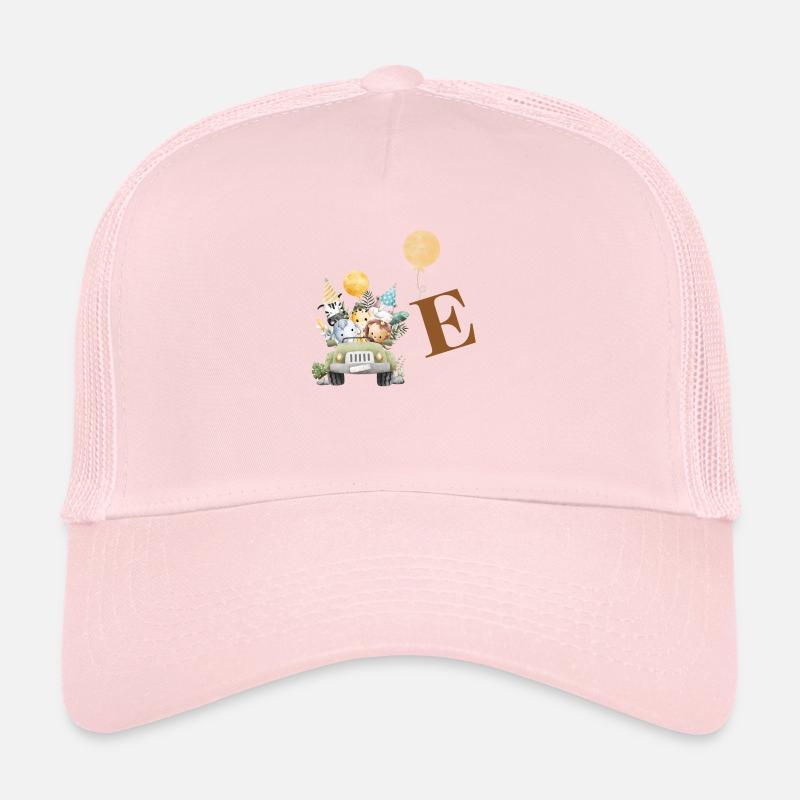 lettre e safari Casquette trucker 