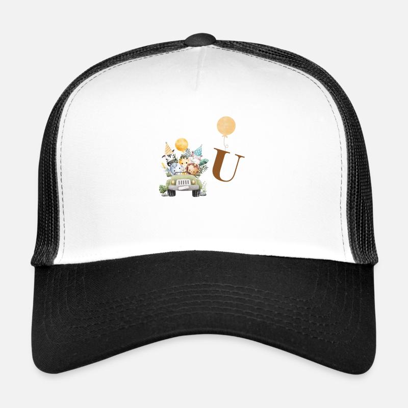 lettre u safari Casquette trucker 