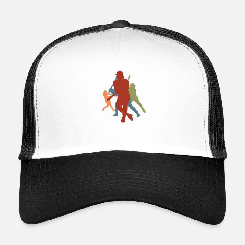 joueurs de baseball rétro vintage Casquette trucker 