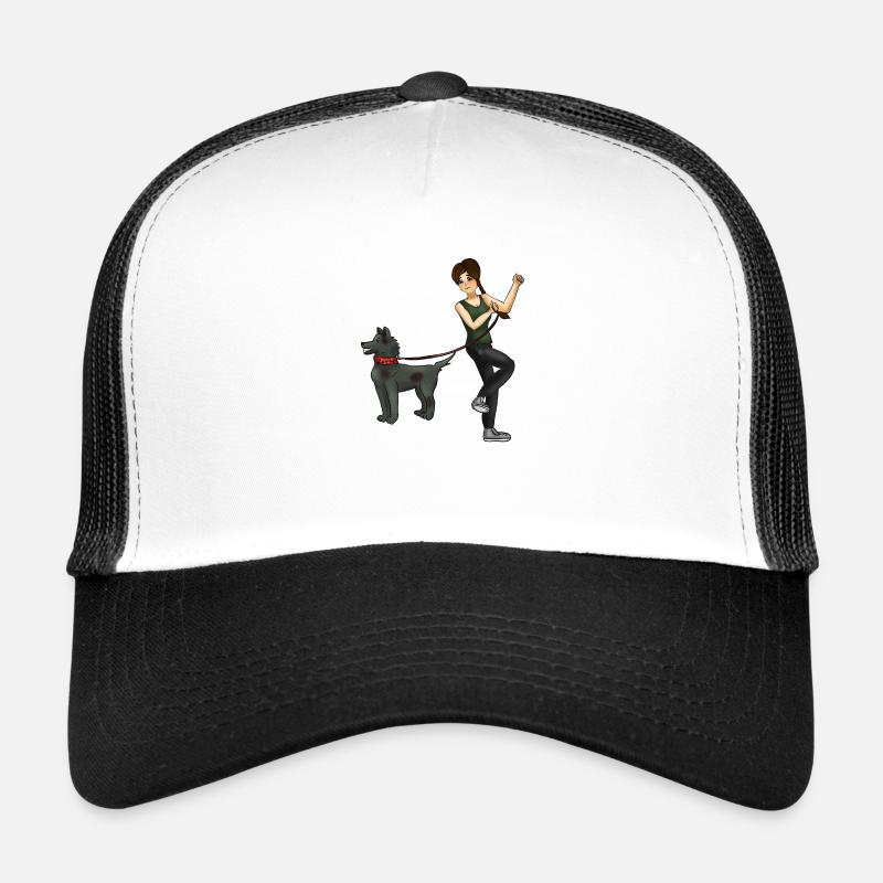 Aide! Mon chien est un zombie Casquette trucker 