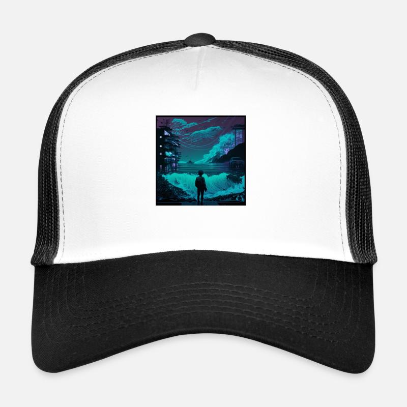Cyberpunk Trucker Cap