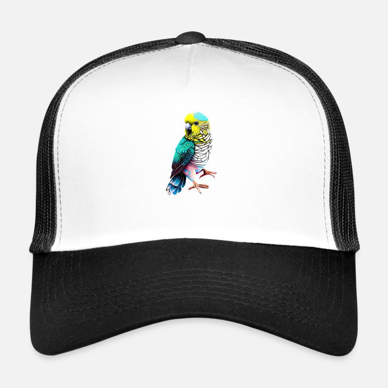 Perruche Oiseau Calopsitte Propriétaire d’oiseau Casquette trucker 