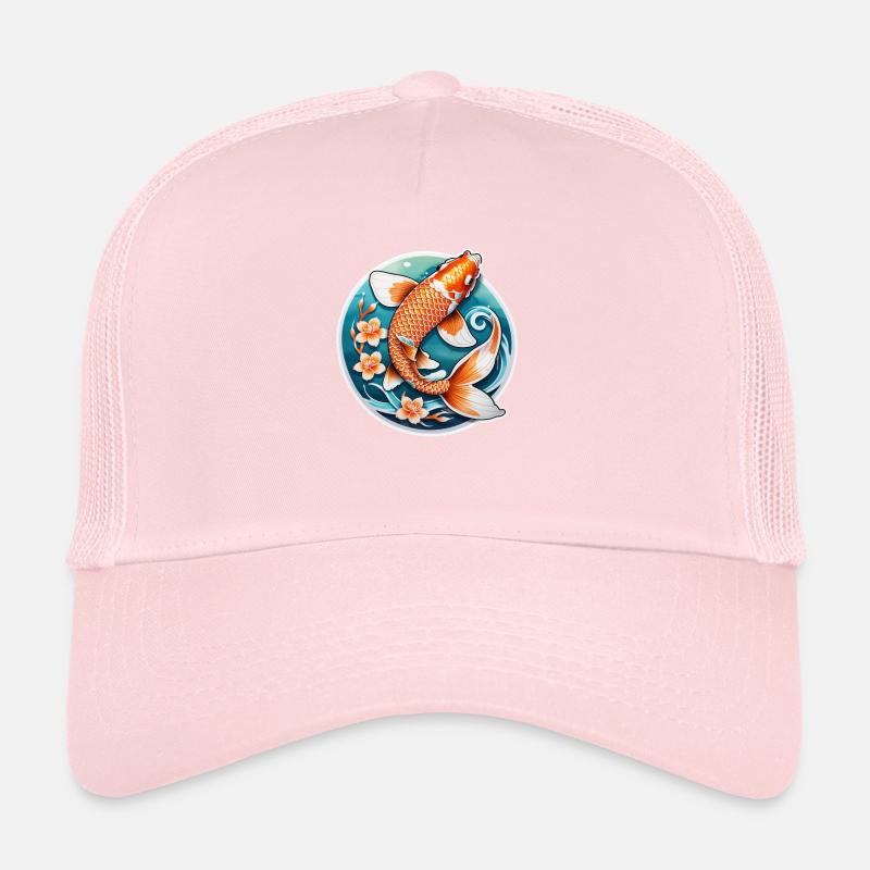 Koi Carp - Japanese Fish Trucker Cap