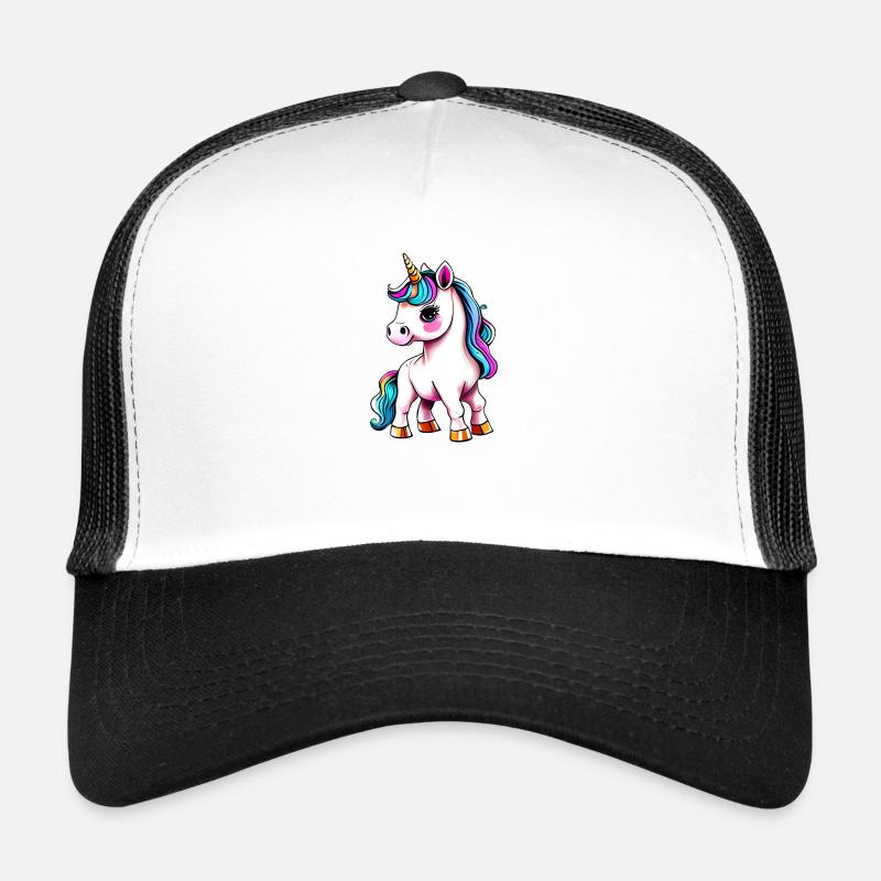 Einhorn Fabeltier Fabelwesen Mädchen Einhörner Trucker Cap