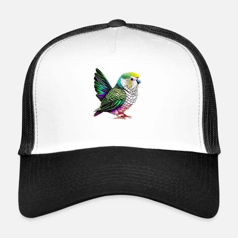 Perruche Bird Propriétaire d’oiseau Calopsitte Casquette trucker 