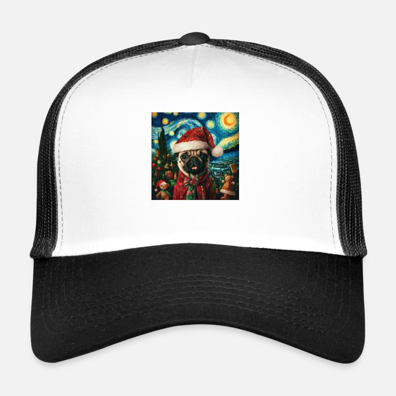 Carlin de Noël - Style Van Gogh Casquette trucker 