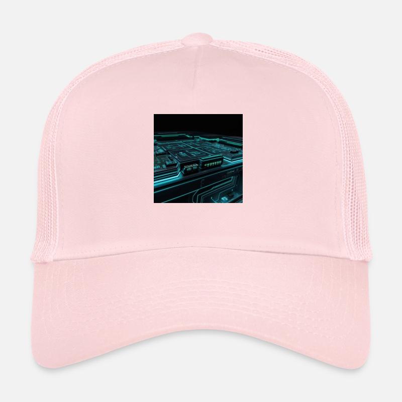 Circuits cybernétiques Casquette trucker 