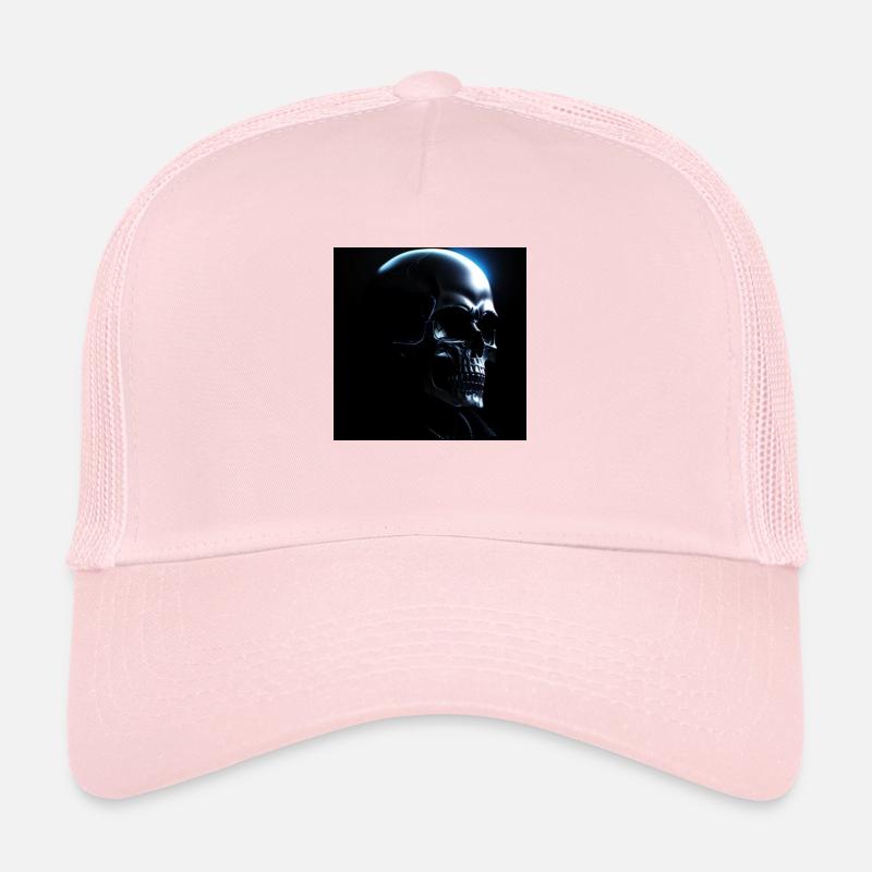 Cyber Skull Trucker Cap