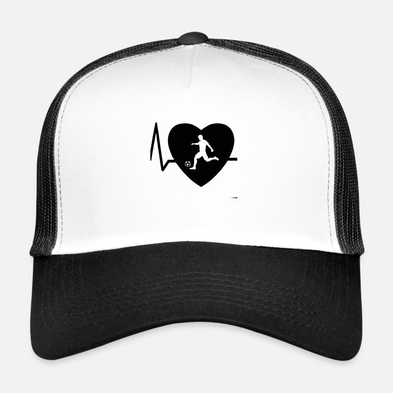 Heartbeat Soccer 2 Trucker Cap