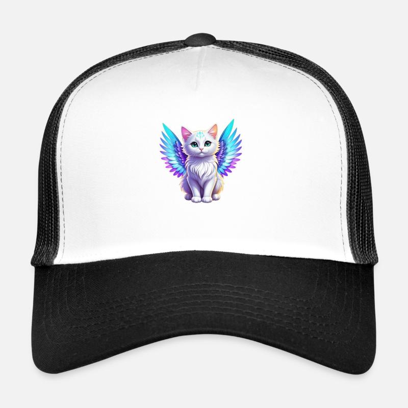 Cat with Wings Trucker Cap