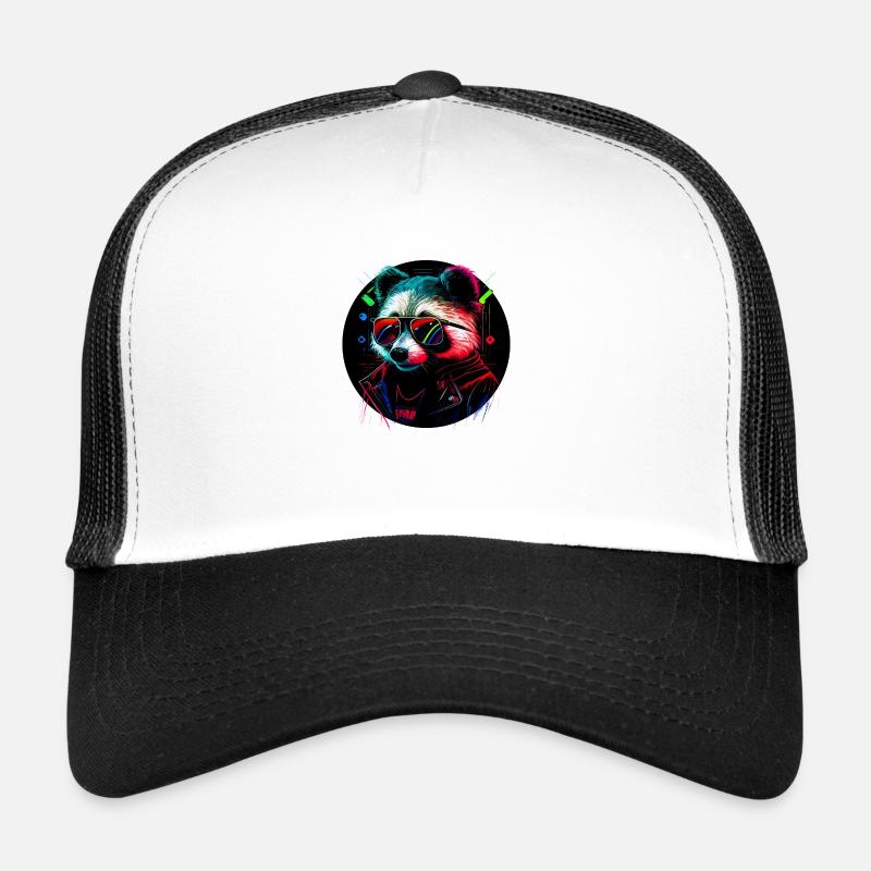 Cyber-Waschbär Trucker Cap