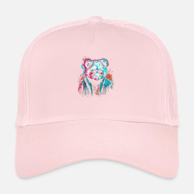 Cyberpunk panda Trucker Cap