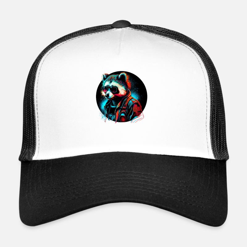 Cyber-Waschbär Trucker Cap