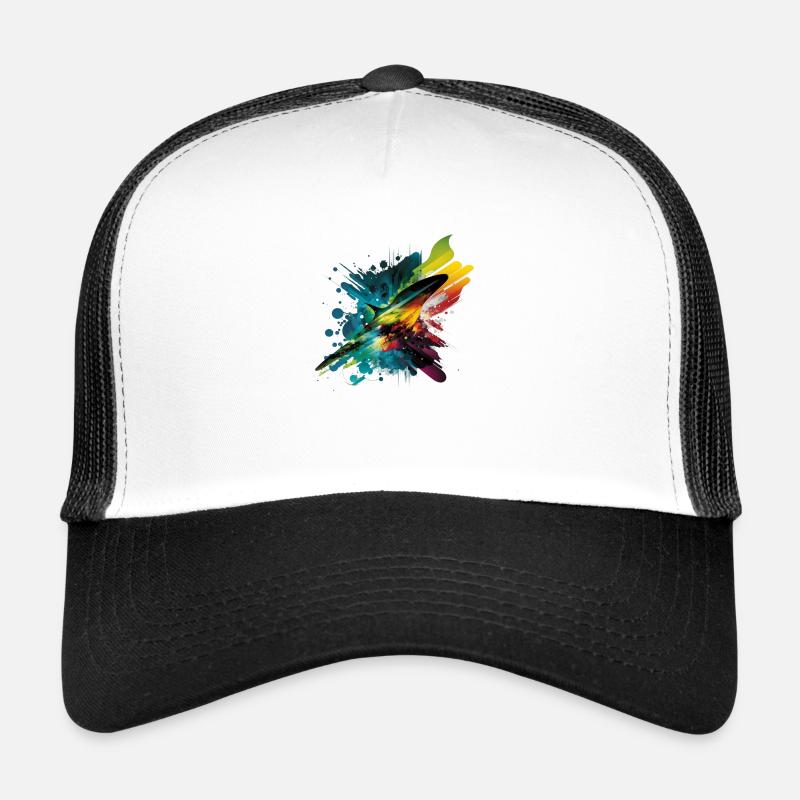 arc-en-ciel Casquette trucker 