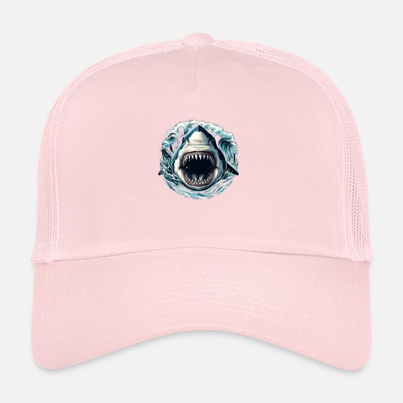 Attaque de requin Casquette trucker 