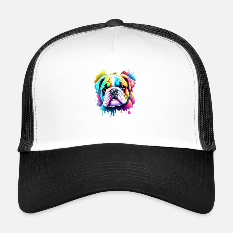 Bouledogue Chiens Propriétaire De Chien Propriétaire De Chien Casquette trucker 