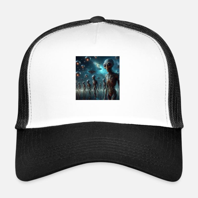 Astronomy Physics - Trucker Cap - white/black