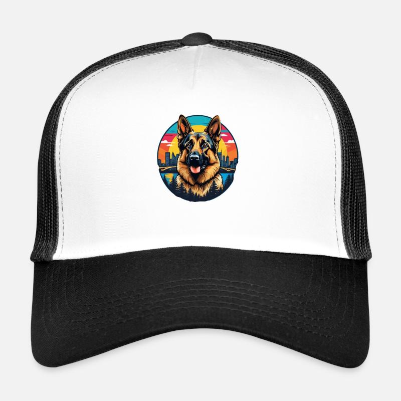 German Shepherd Trucker Cap