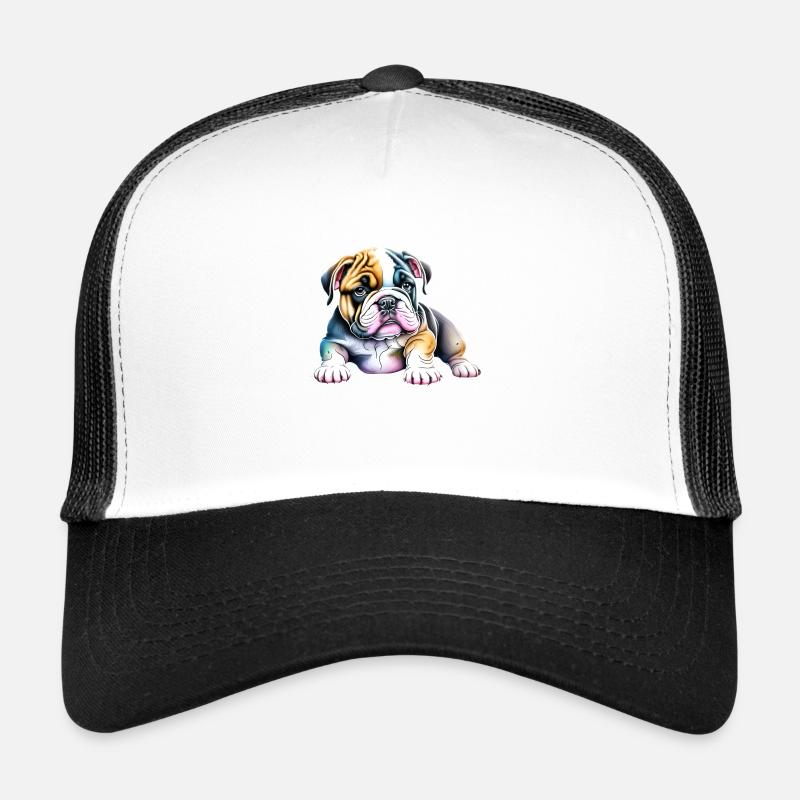 Bouledogue Chiens Propriétaire De Chien Propriétaire De Chien Casquette trucker 