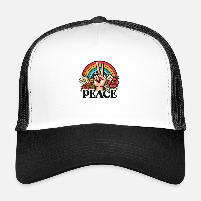 Signe de paix Casquette trucker 