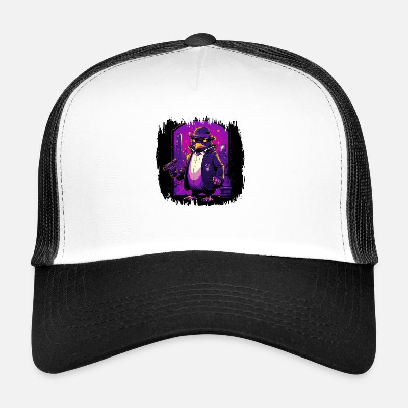 flightless bird dancer animal awesome king penguin Trucker Cap