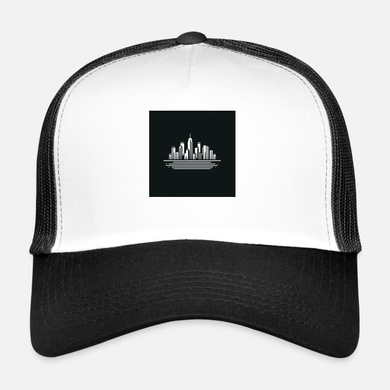 Midnight Metropolis Trucker Cap