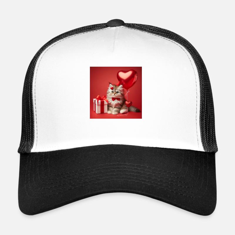 Ein süßes Kätzchen - Valentinstag Trucker Cap