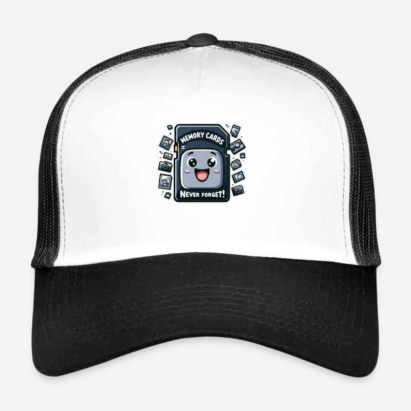 Memory Cards never Forget Trucker Cap