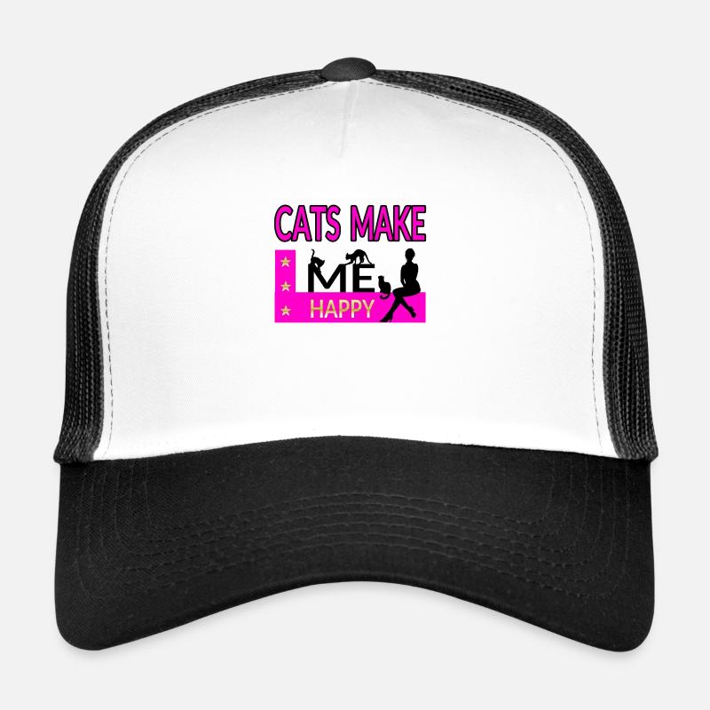 Chat Casquette trucker 