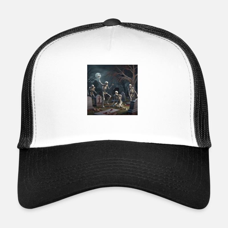 Squelette de danse Casquette trucker 