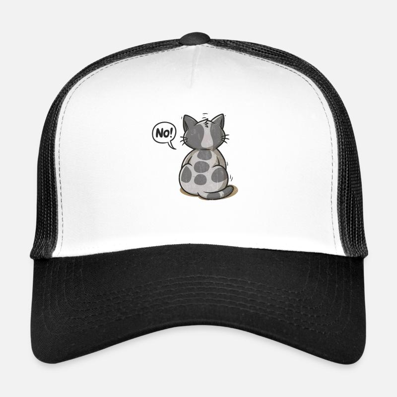 Nein! Katze Trucker Cap