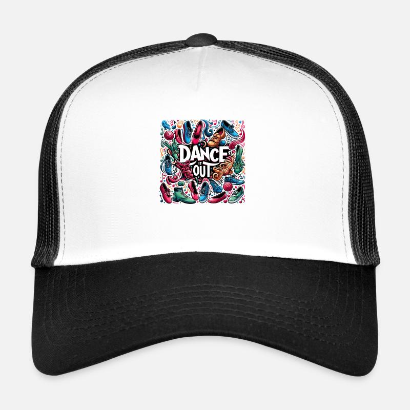 Rythme en mouvement - Casquette trucker - blanc/noir