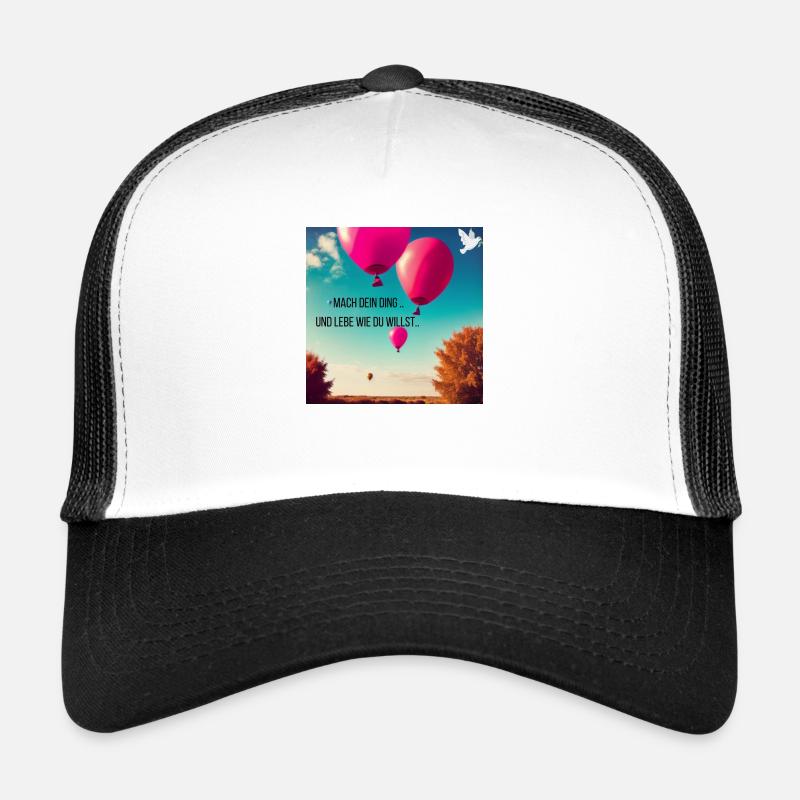 Luftballon Geschenkidee Trucker Cap