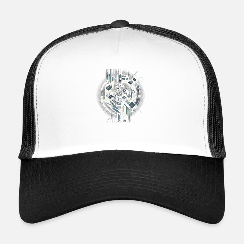 Surveillance orbitale par satellite Casquette trucker 