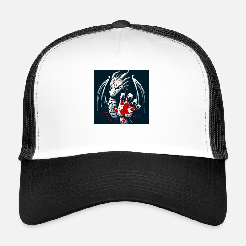 dragon putting out its paw Trucker Cap