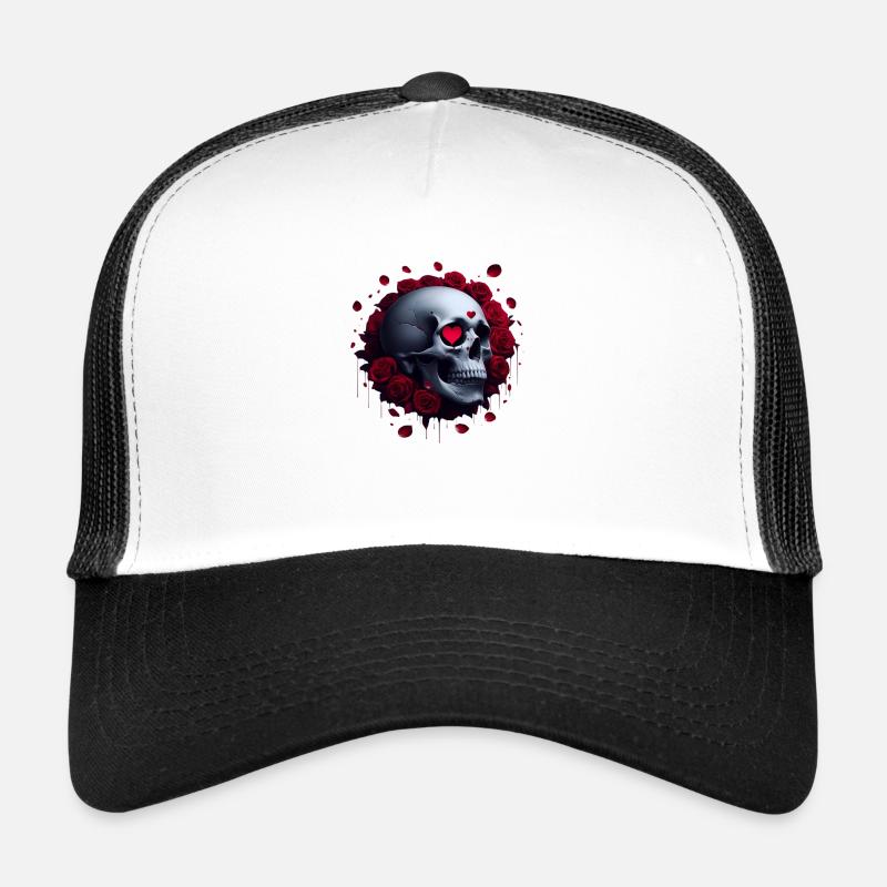 Happy Valentine's Day - Trucker Cap - white/black