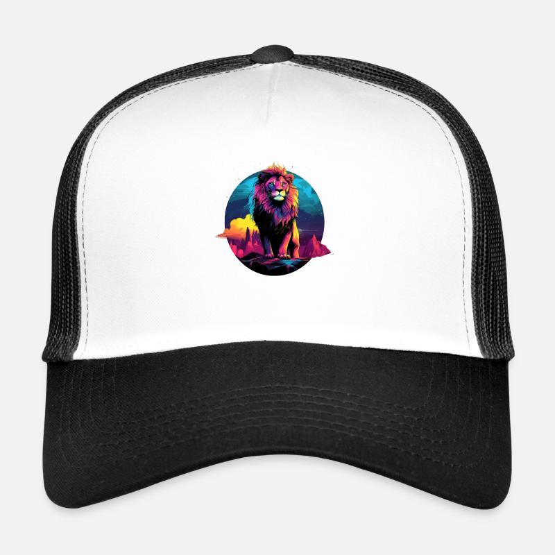 Lion pop art Trucker Cap