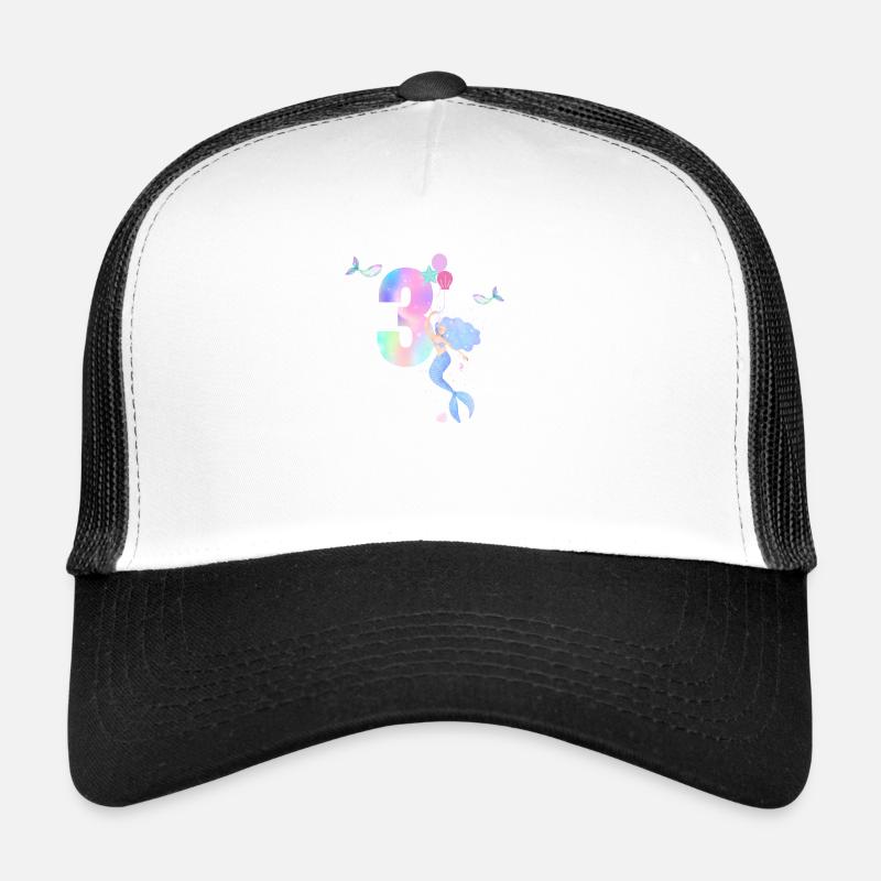 3rd Anniversary Mermaid Trucker Cap