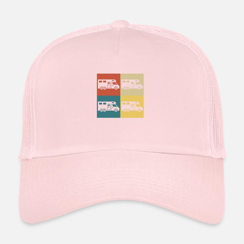 Retro Vintage Campervan Trucker Cap