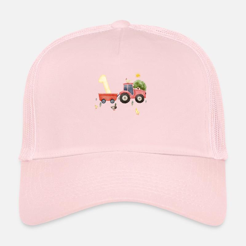 1e anniversaire ferme agriculture Casquette trucker 