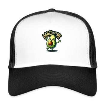 Dance With Me Avocado - Trucker Cap - white/black - Front