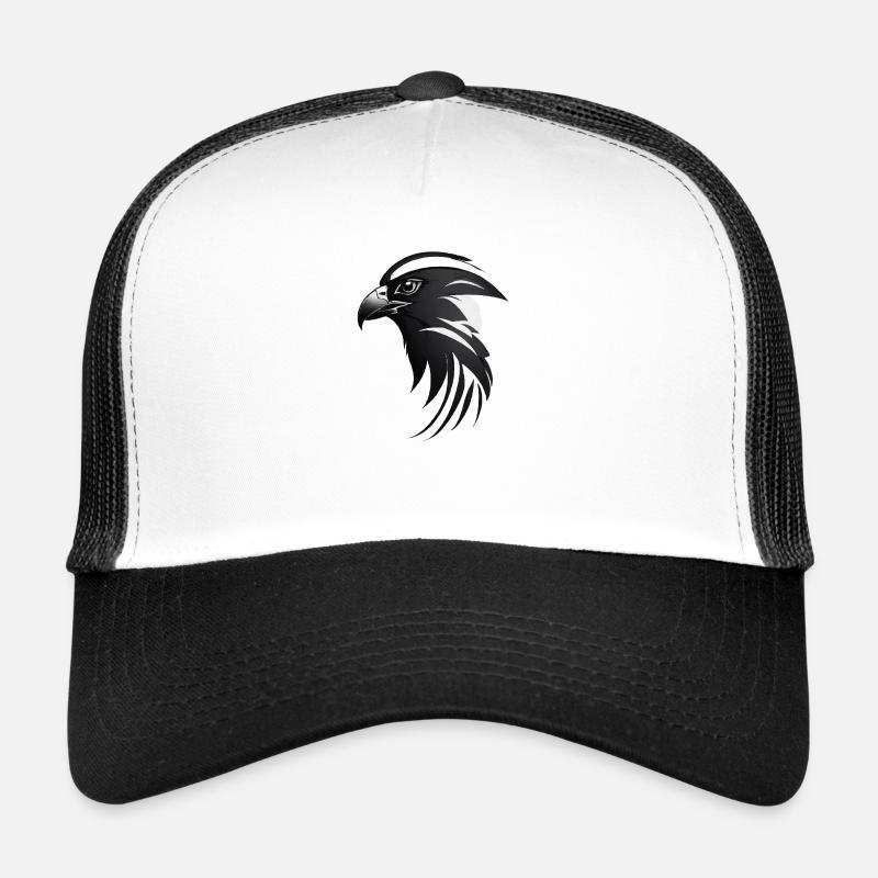 Aigle Oiseau de proie tête Casquette trucker 